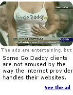 Caution: May be NSFW.  Go Daddy pulled this commercial from everywhere on the internet that it could, including YouTube, but this website has it.